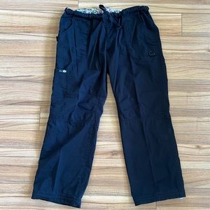 Koi Lindsey Black Scrub Pants XL Nursing Scubs